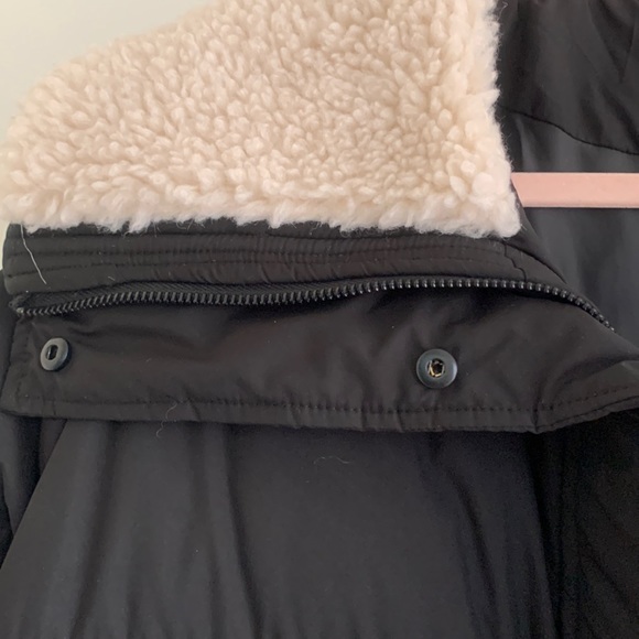Carven black down coat - Picture 5 of 10